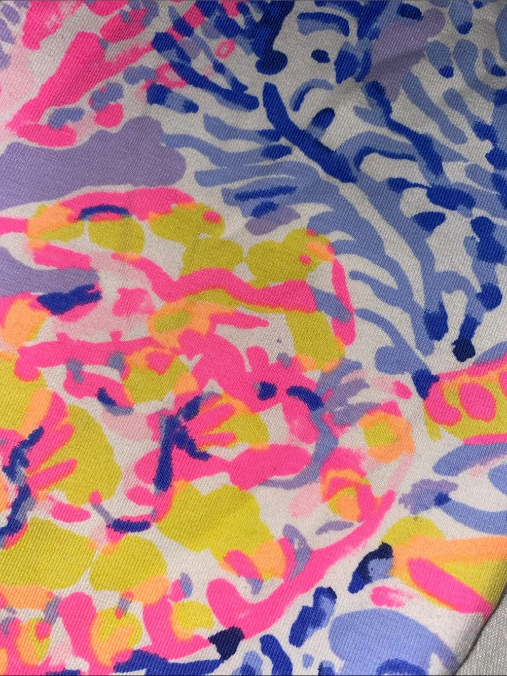 Lilly Pulitzer Girls Verbena Maia Cropped Leggings Sz XL (12-14)